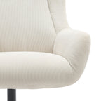 Sales Fever - Sessel und Hocker Cordoptik Beige