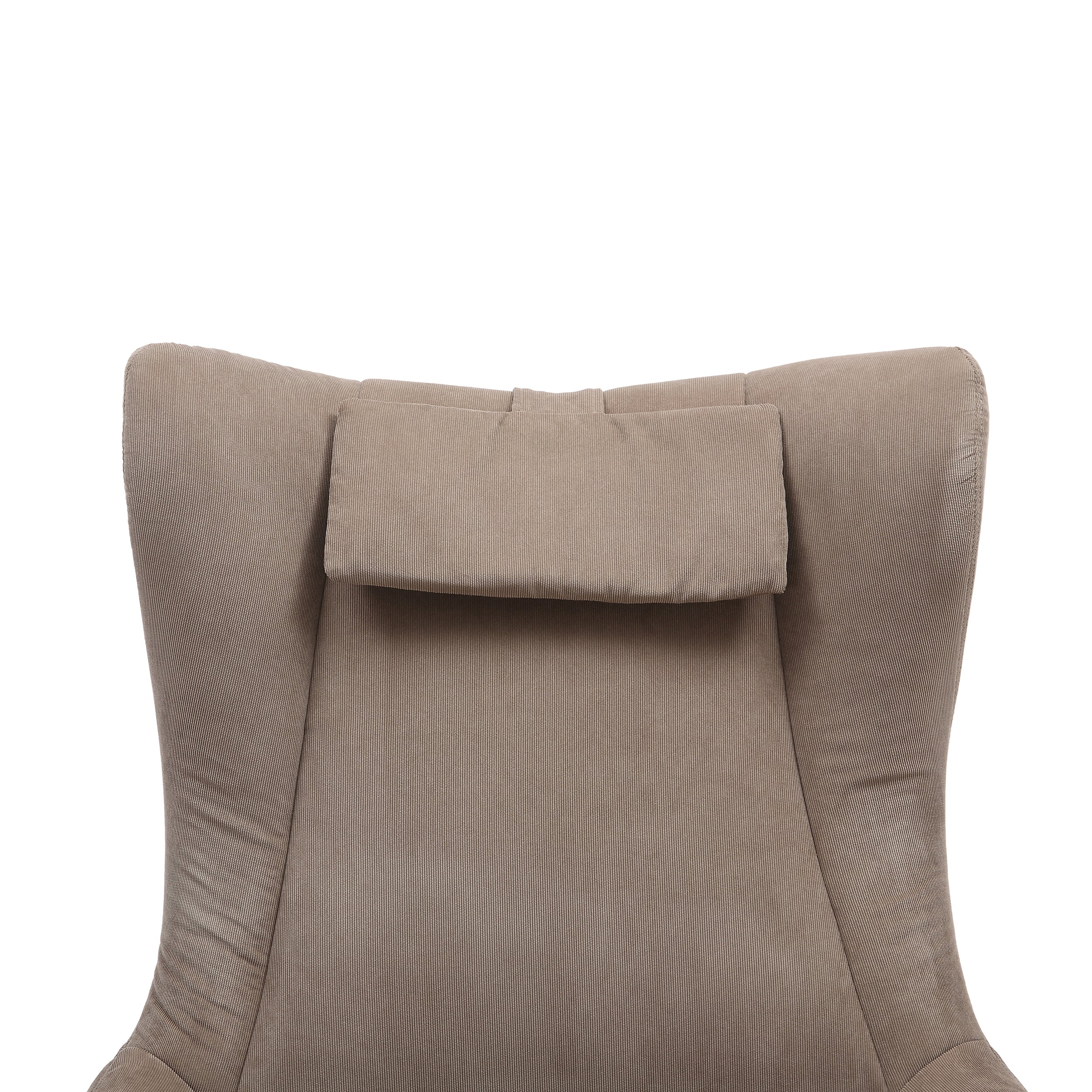 Sales Fever - Sessel und Hocker Cordoptik Braun