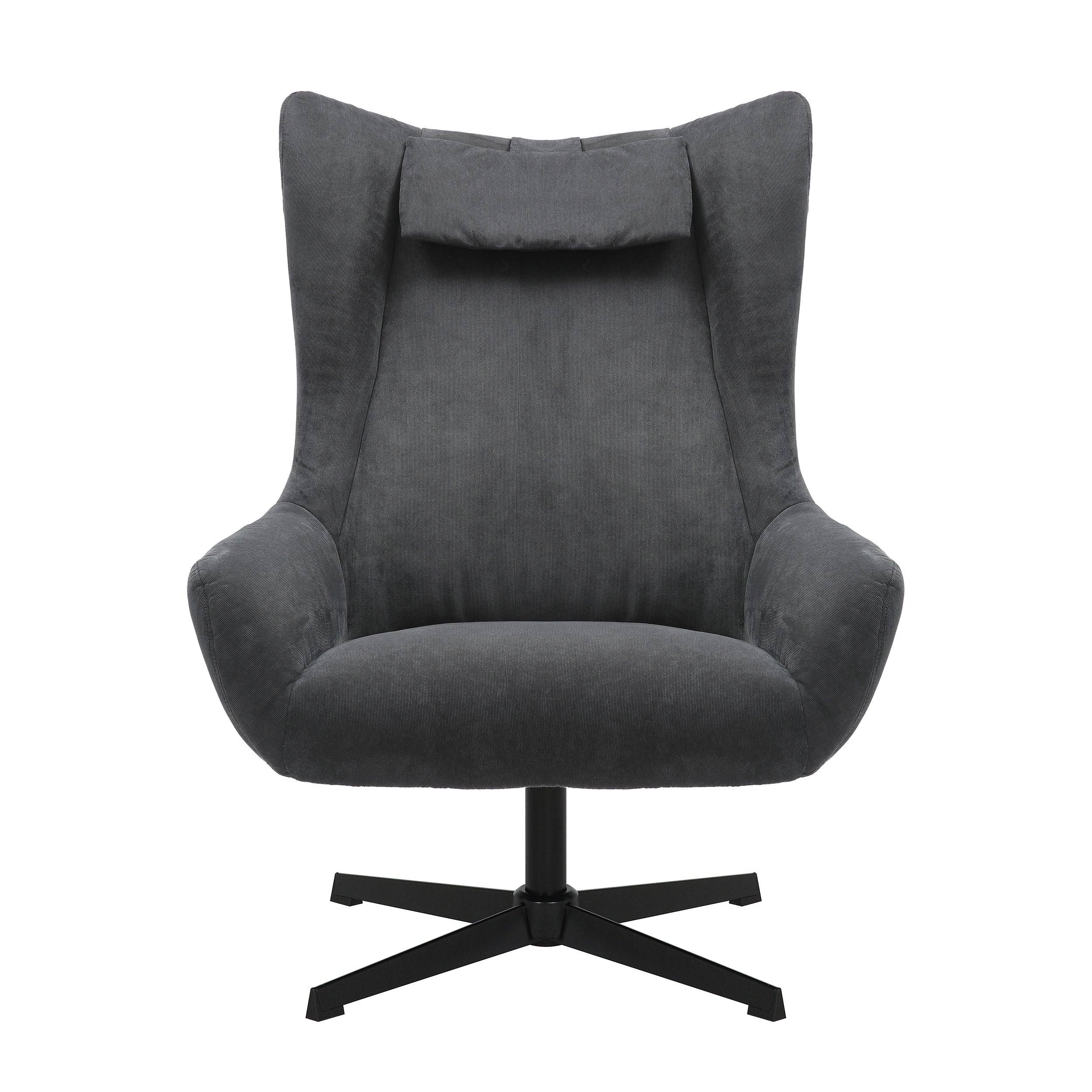 Sales Fever - Sessel und Hocker Cordoptik Grau