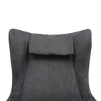 Sales Fever - Sessel und Hocker Cordoptik Grau