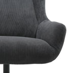 Sales Fever - Sessel und Hocker Cordoptik Grau