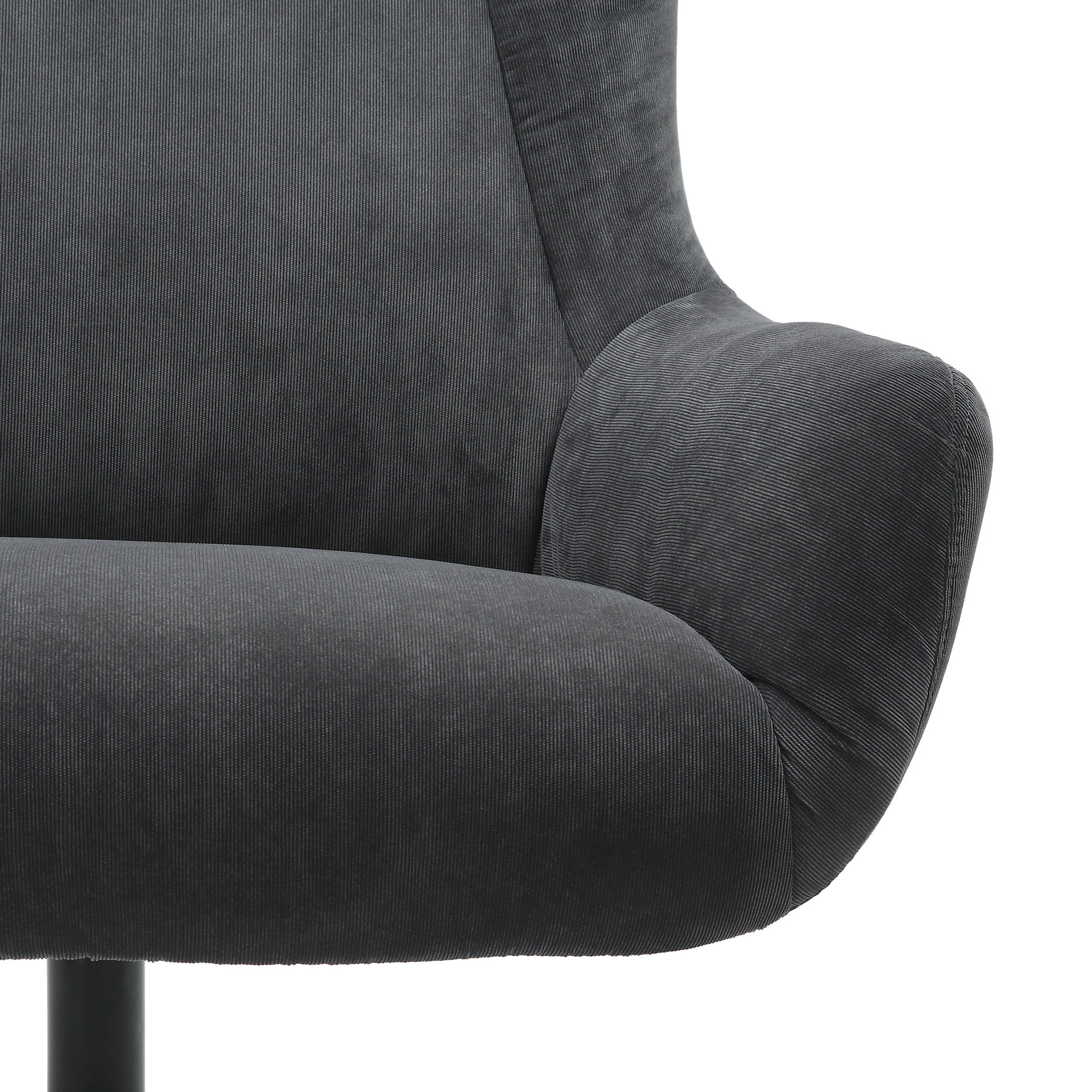 Sales Fever - Sessel und Hocker Cordoptik Grau