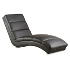 Sales Fever - Relaxliege schwarz Kunstleder-Optik