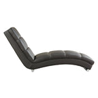Sales Fever - Relaxliege schwarz Kunstleder-Optik