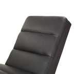 Sales Fever - Relaxliege schwarz Kunstleder-Optik
