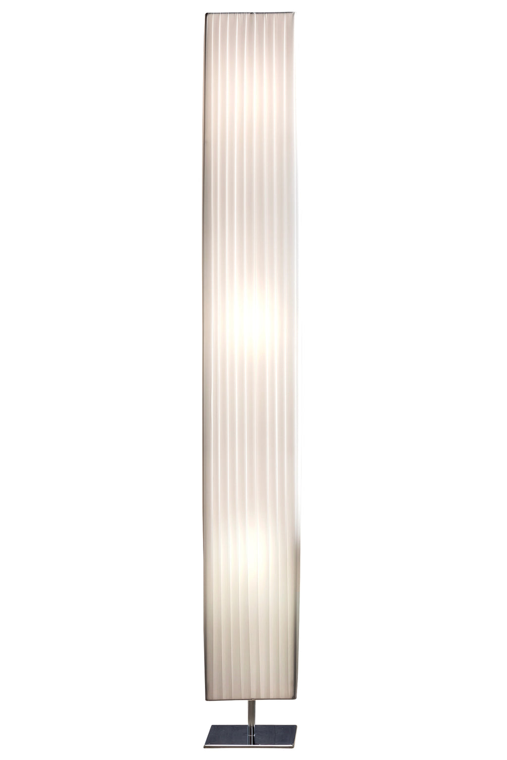 Sales Fever - Stehlampe 160 cm eckig weiß, chrom