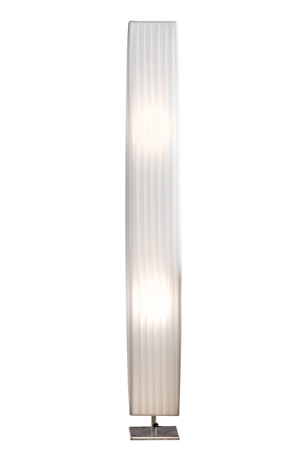 Sales Fever - Stehlampe 120 cm eckig weiß, chrom