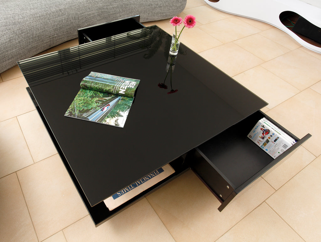Sales Fever - Couchtisch 100x100x36 cm schwarz