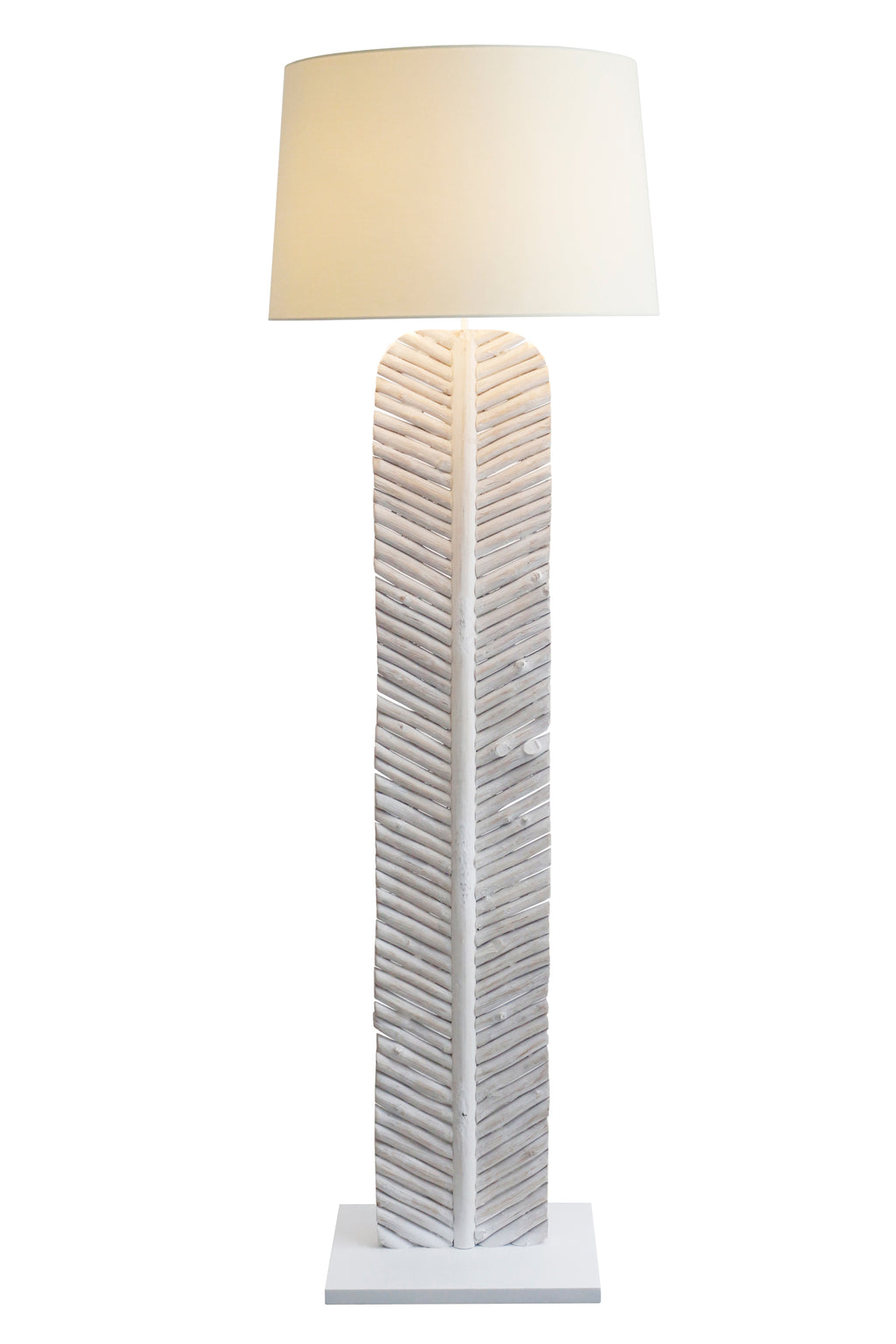 Sales Fever - Stehleuchte Treibholz Weiß 175 cm