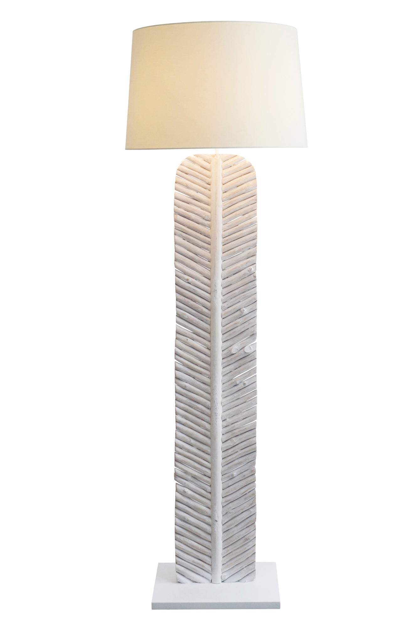 Sales Fever - Stehleuchte Treibholz Weiß 175 cm