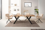 Sales Fever - Armlehnstuhl in Cord-Optik Beige
