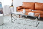 Sales Fever - Couchtisch Silber 120x60 cm
