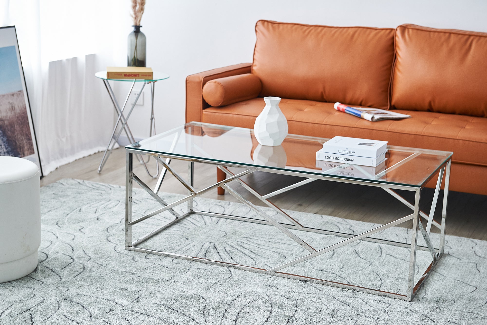 Sales Fever - Couchtisch Silber 120x60 cm