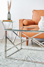 Sales Fever - Couchtisch Silber 120x60 cm
