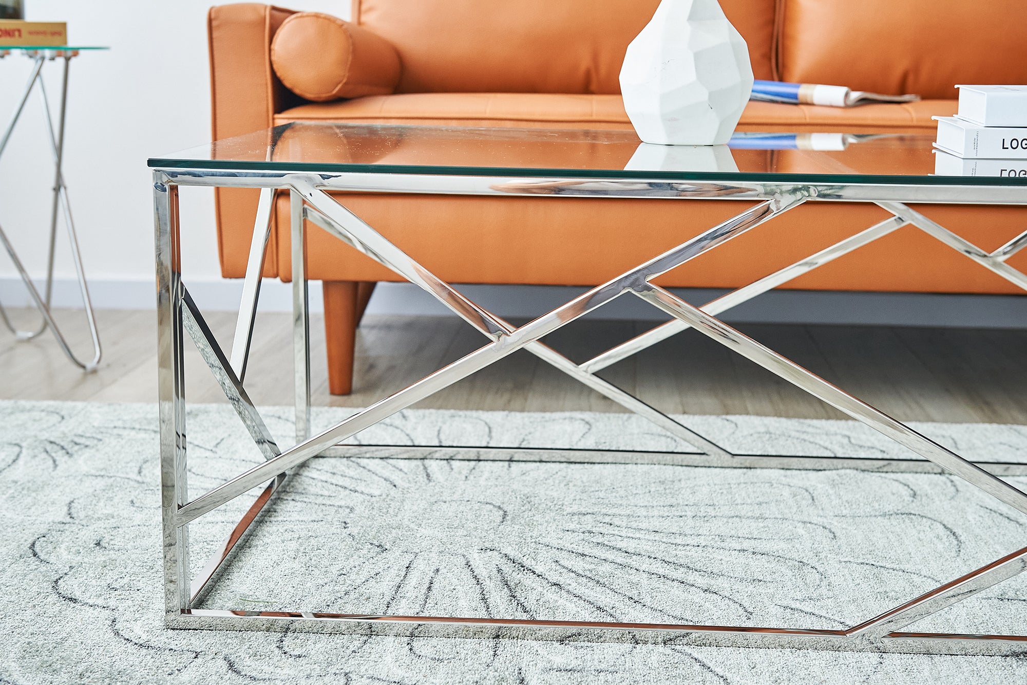 Sales Fever - Couchtisch Silber 120x60 cm