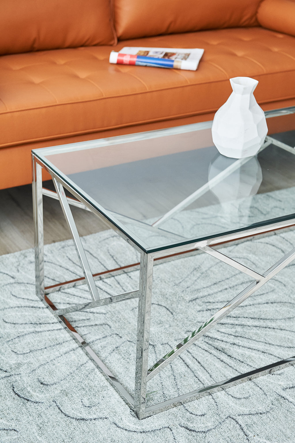 Sales Fever - Couchtisch Silber 120x60 cm