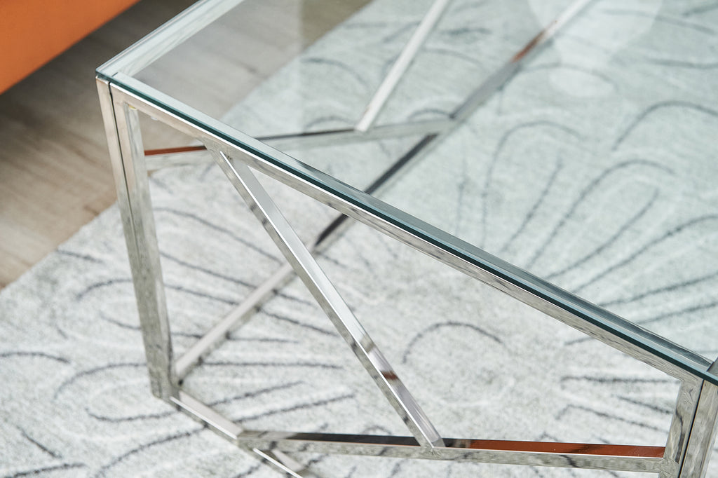 Sales Fever - Couchtisch Silber 120x60 cm