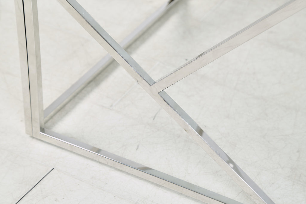 Sales Fever - Couchtisch Silber 120x60 cm