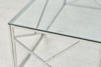 Sales Fever - Couchtisch Silber 120x60 cm