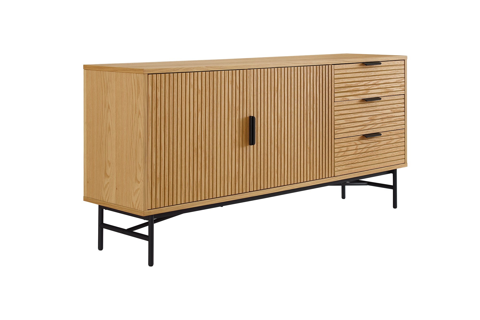 Sales Fever - Sideboard 160 cm Eiche Echtholzfurnier