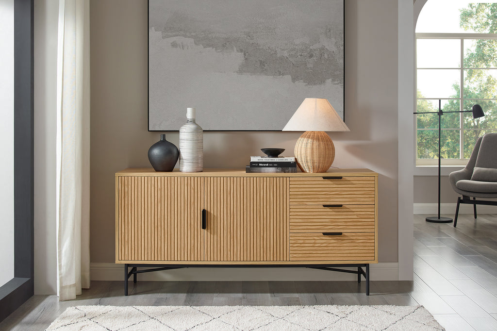 Sales Fever - Sideboard 160 cm Eiche Echtholzfurnier