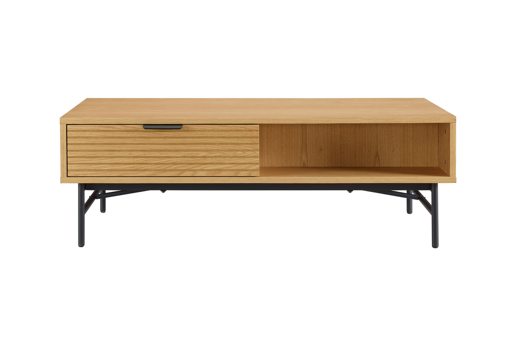 Sales Fever - Couchtisch 120x60 cm Eiche Echtholzfurnier