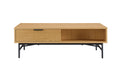 Sales Fever - Couchtisch 120x60 cm Eiche Echtholzfurnier