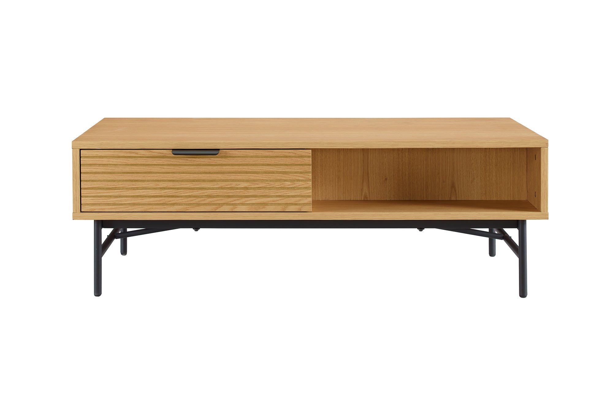 Sales Fever - Couchtisch 120x60 cm Eiche Echtholzfurnier