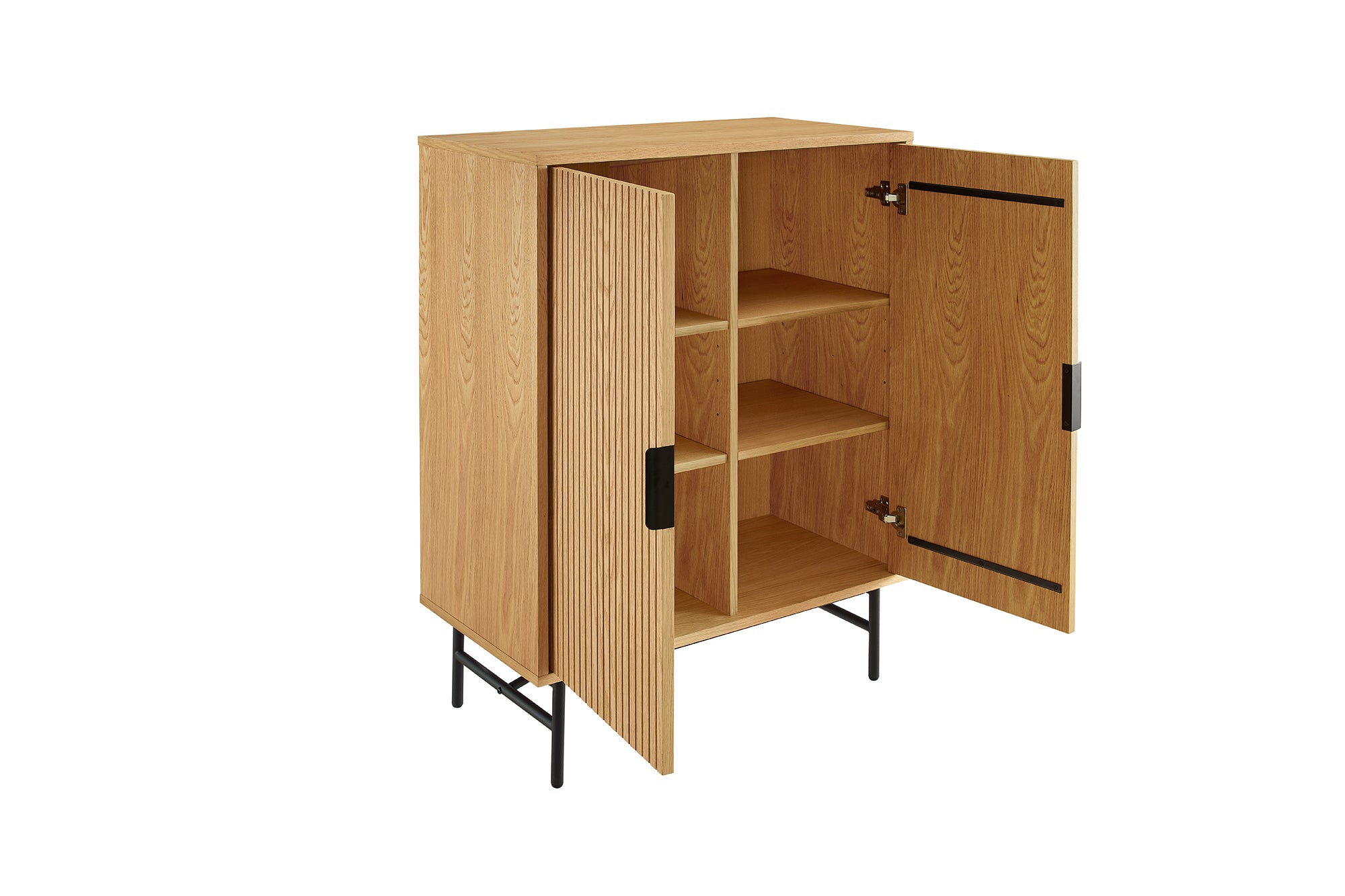Sales Fever - Kommode 80 cm Eiche Echtholzfurnier