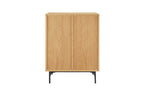 Sales Fever - Kommode 80 cm Eiche Echtholzfurnier