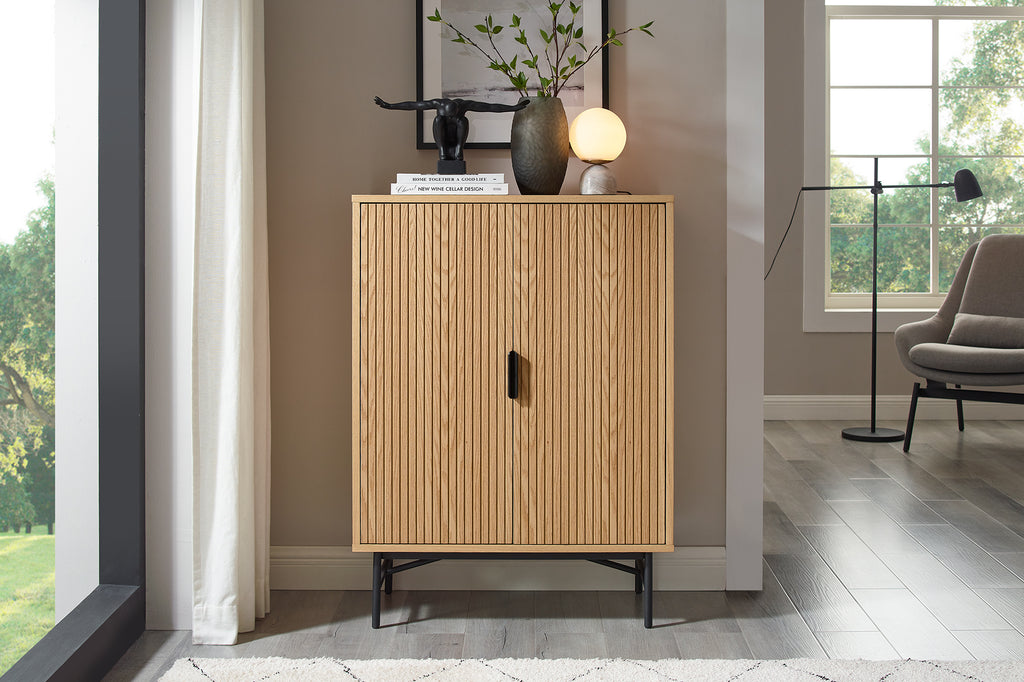 Sales Fever - Kommode 80 cm Eiche Echtholzfurnier