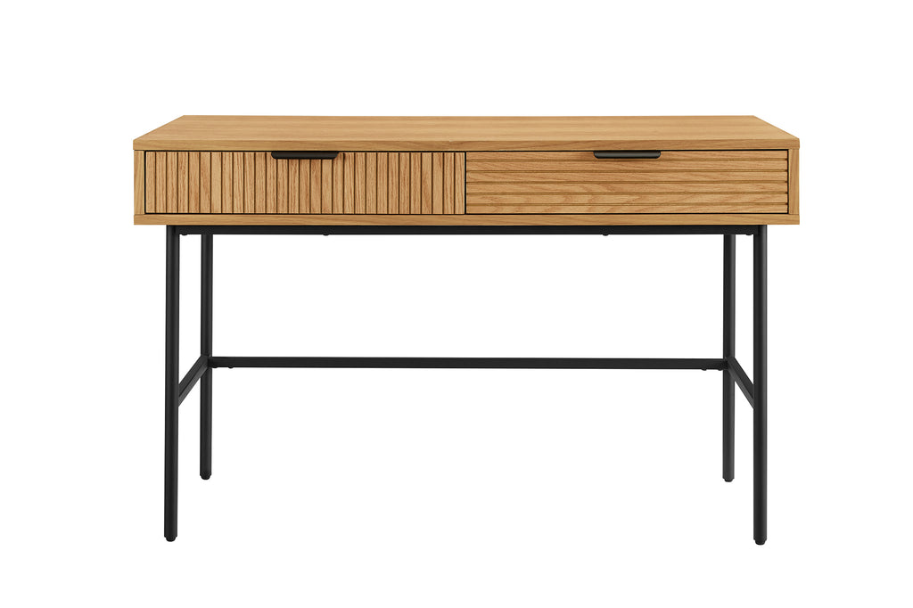 Sales Fever - Schreibtisch 120x60 cm Eiche Echtholzfurnier