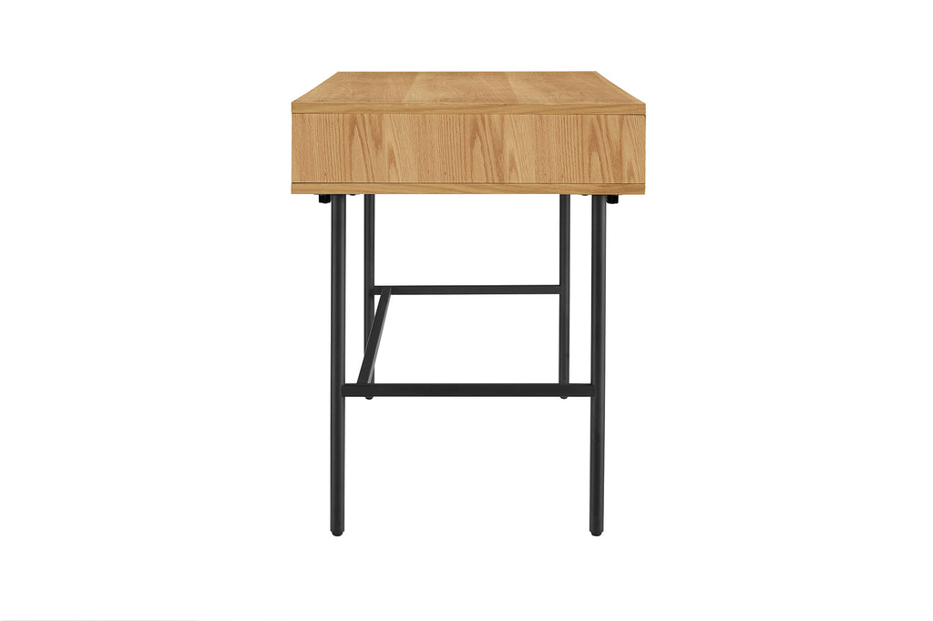 Sales Fever - Schreibtisch 120x60 cm Eiche Echtholzfurnier