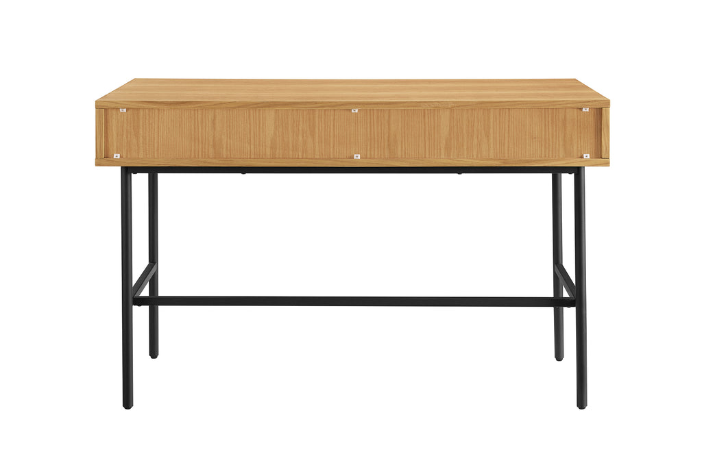 Sales Fever - Schreibtisch 120x60 cm Eiche Echtholzfurnier
