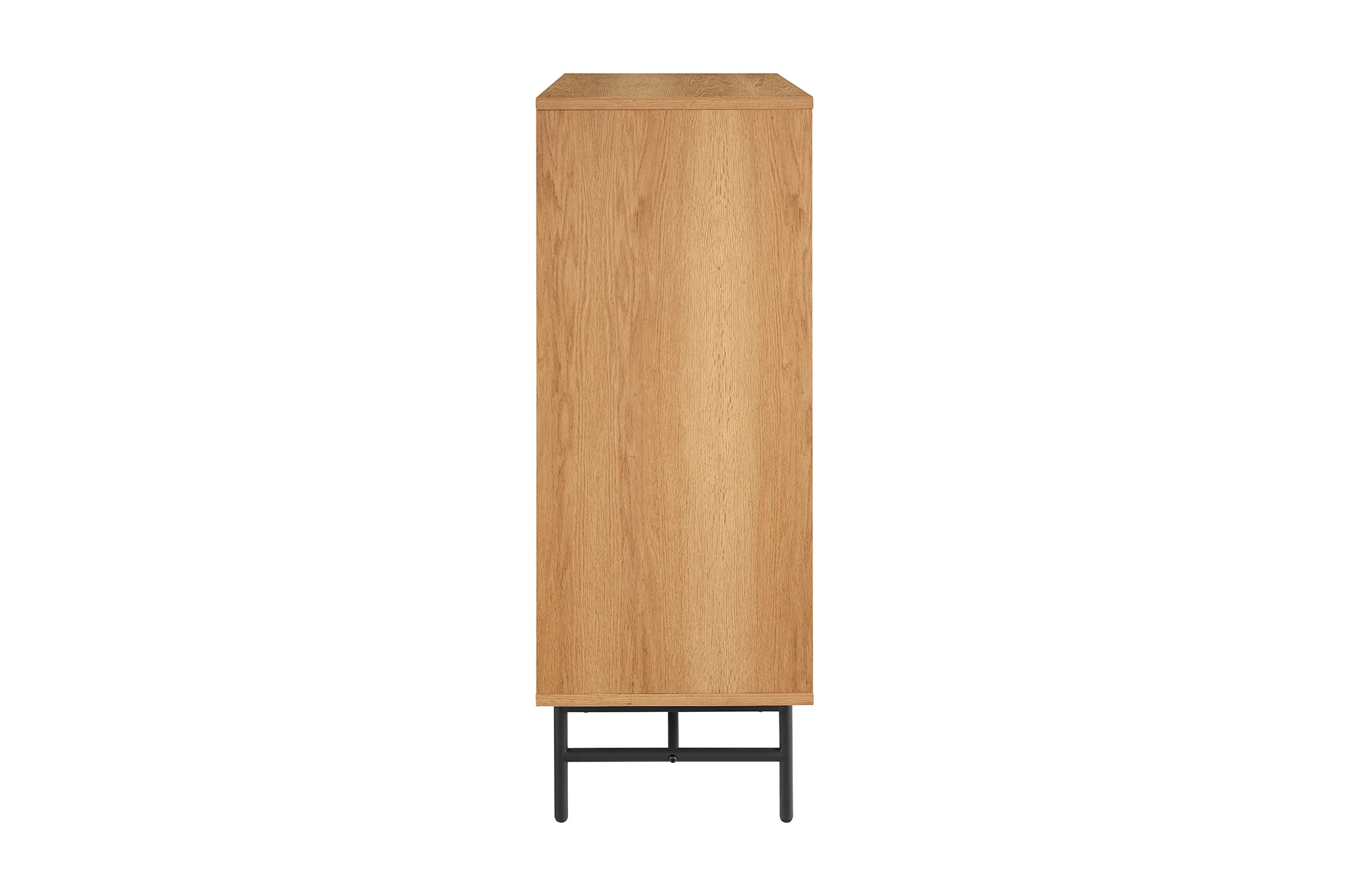 Sales Fever - Kommode hoch 80 cm Eiche Echtholzfurnier