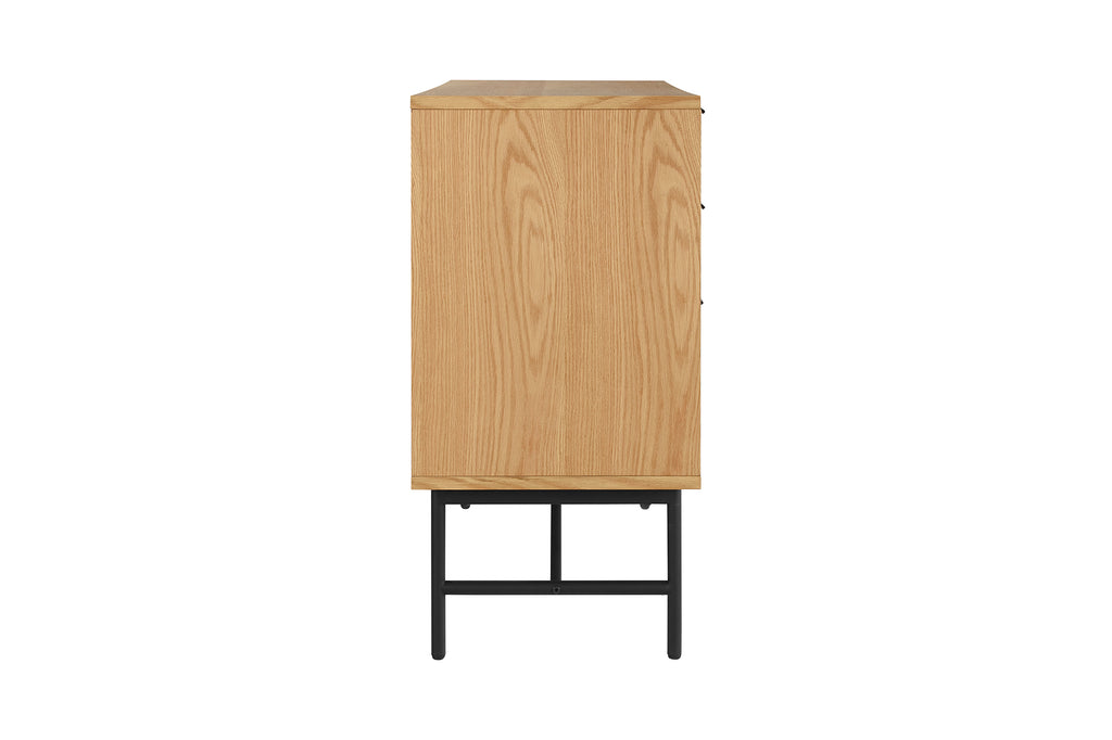 Sales Fever - Kommode breit 120 cm Eiche Echtholzfurnier
