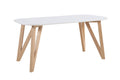 Sales Fever - Esstisch 180x90x76 cm weiß Eiche