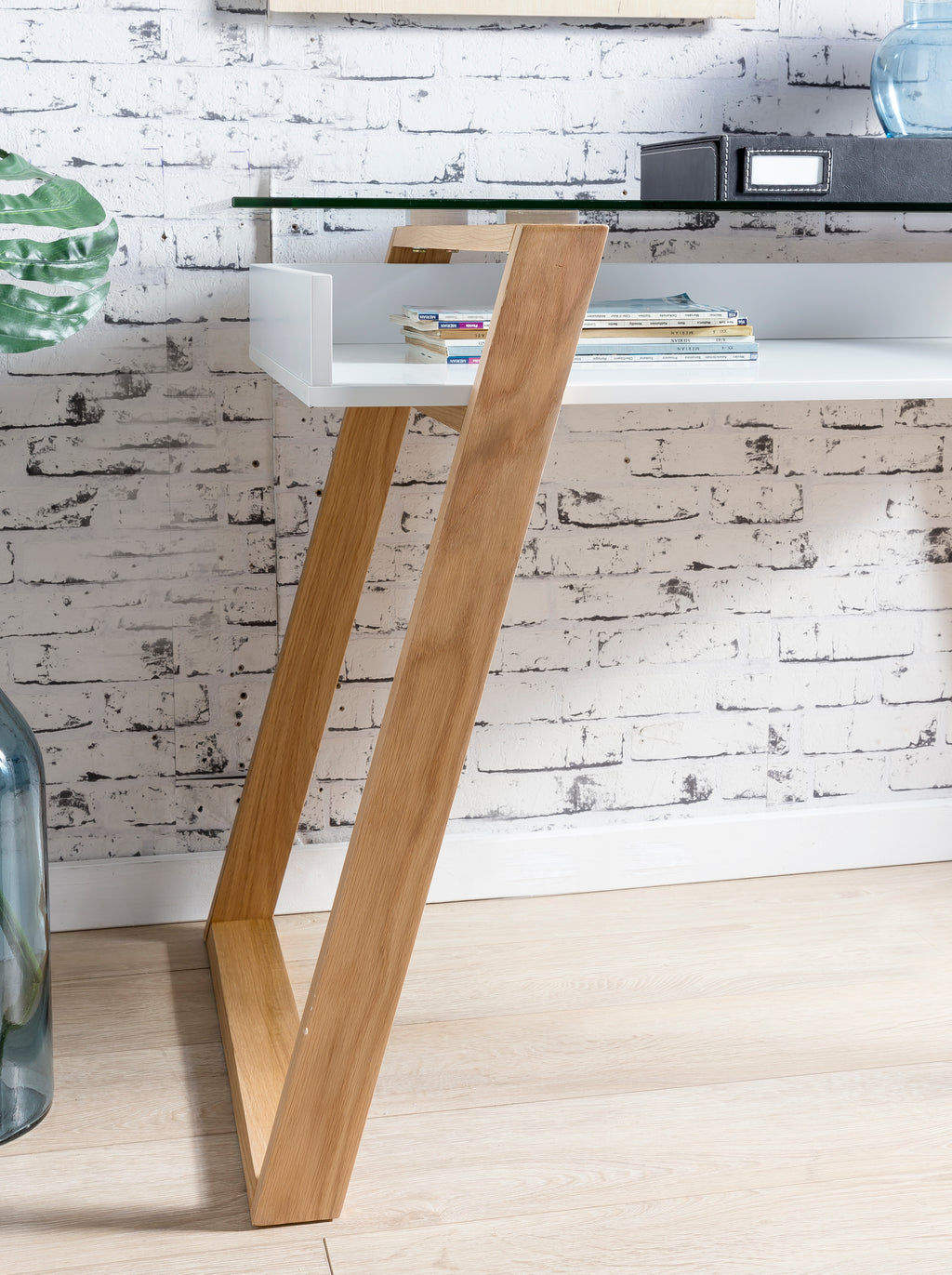 Sales Fever - Schreibtisch 110x55x75 cm weiß
