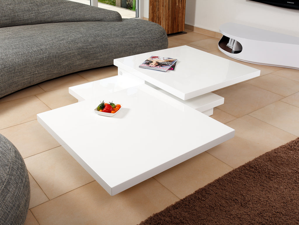 Sales Fever - Couchtisch 120X80 cm weiß#