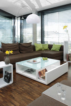 Sales Fever - Couchtisch Weiß 100x100 cm