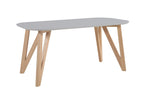 Sales Fever - Esstisch 180x90x76 cm grau Eiche