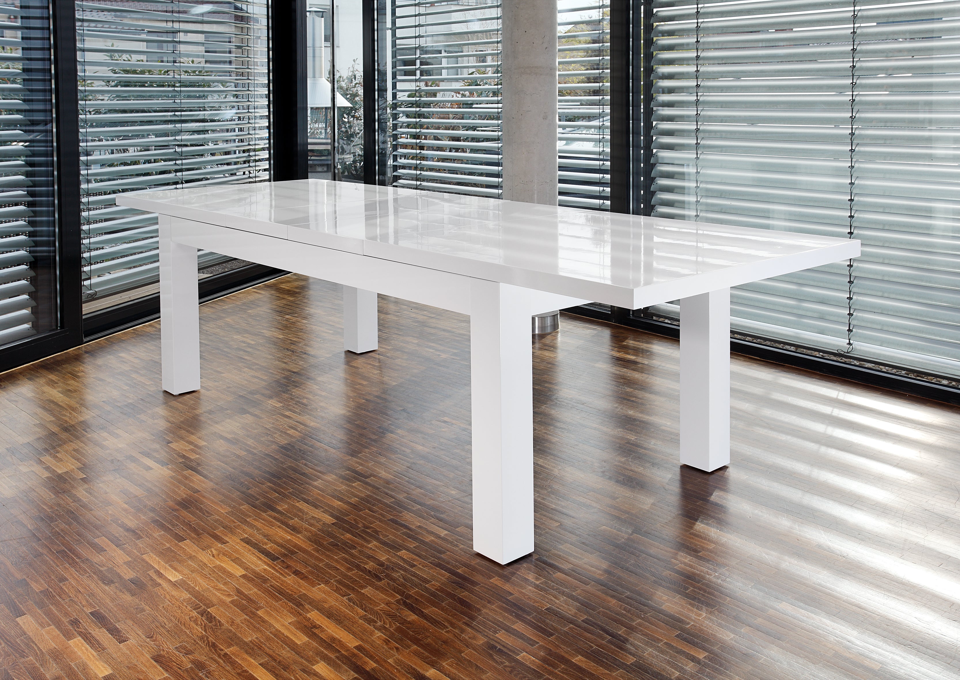 Sales Fever - Esstisch 180/260x90 cm weiß