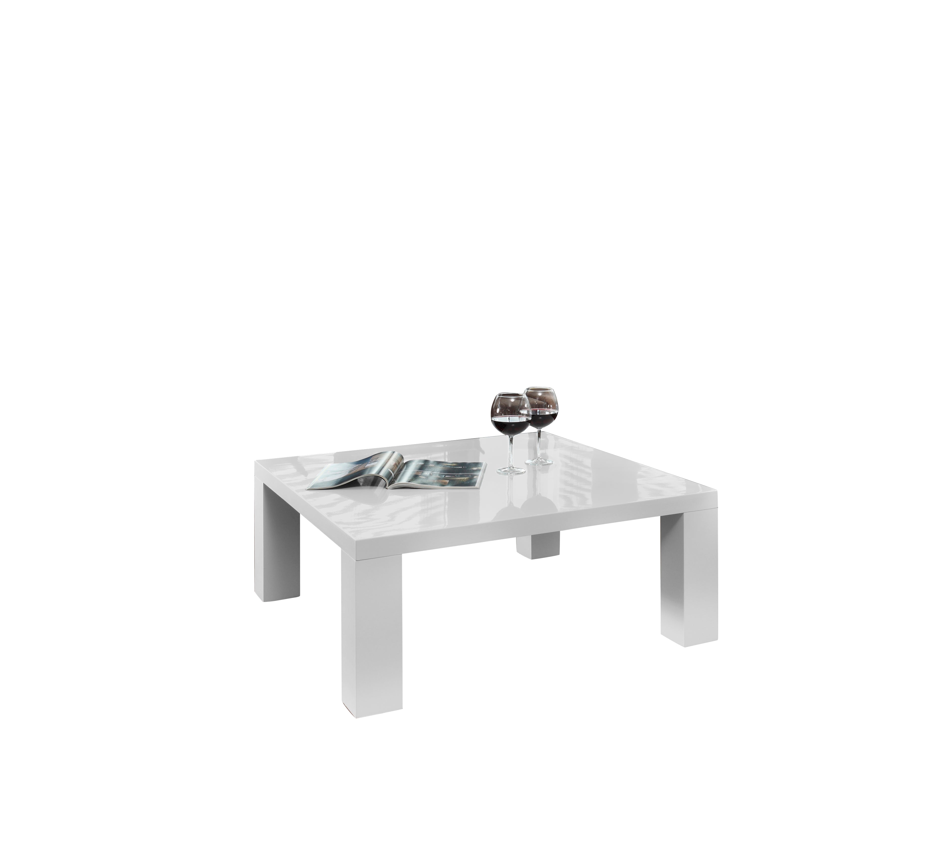 Sales Fever - Couchtisch 90x90x40 cm weiß