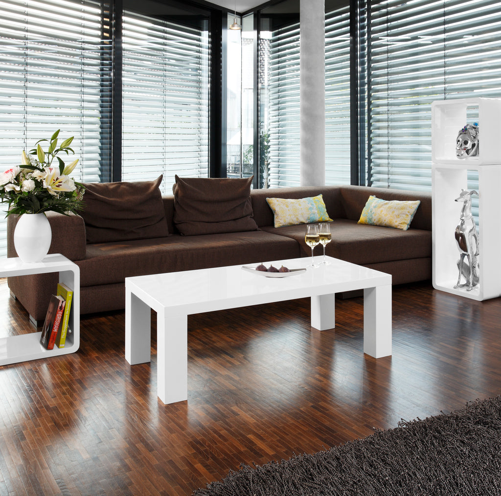 Sales Fever - Couchtisch 120x60x40 cm weiß
