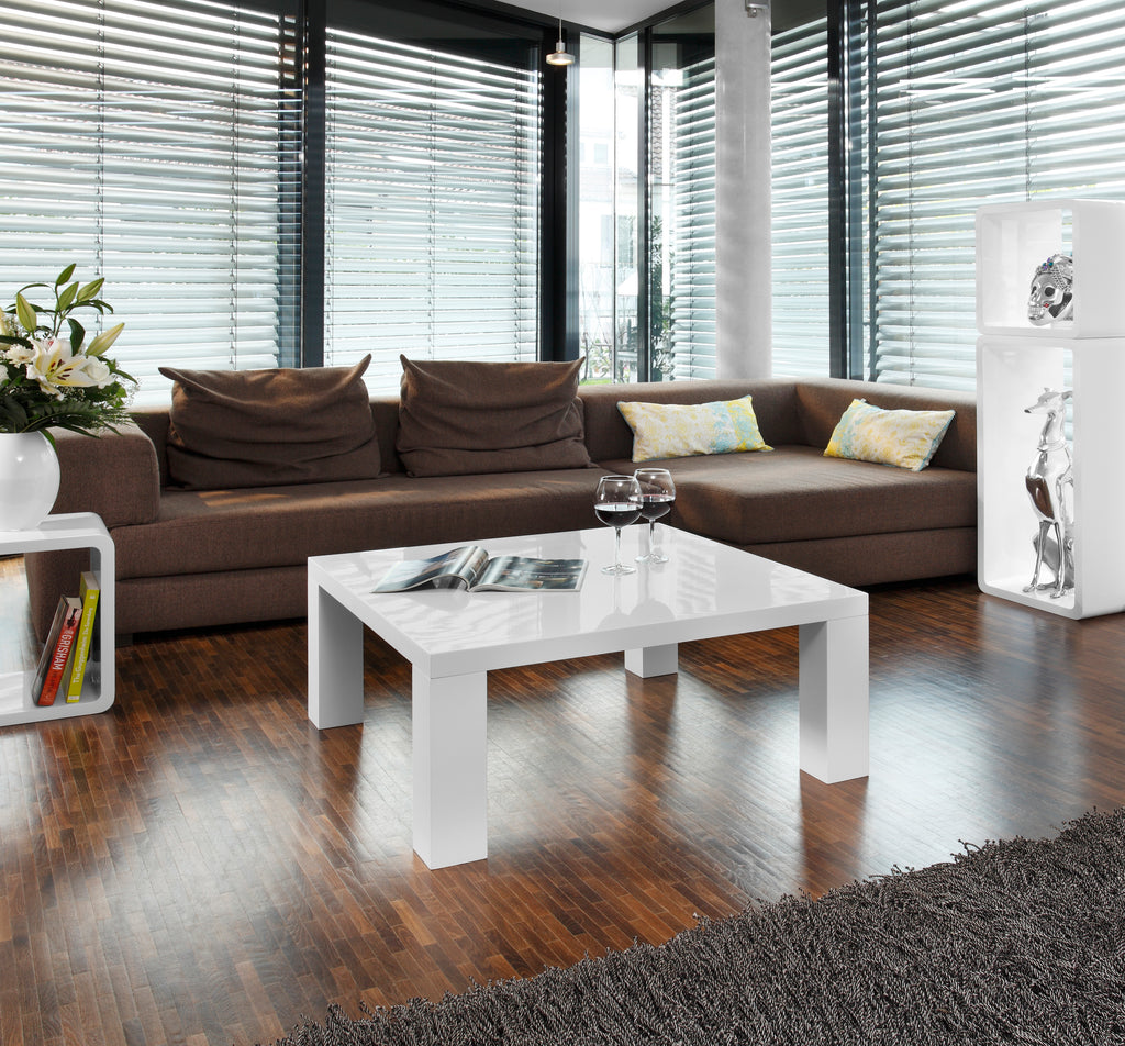 Sales Fever - Couchtisch 90x90x40 cm weiß