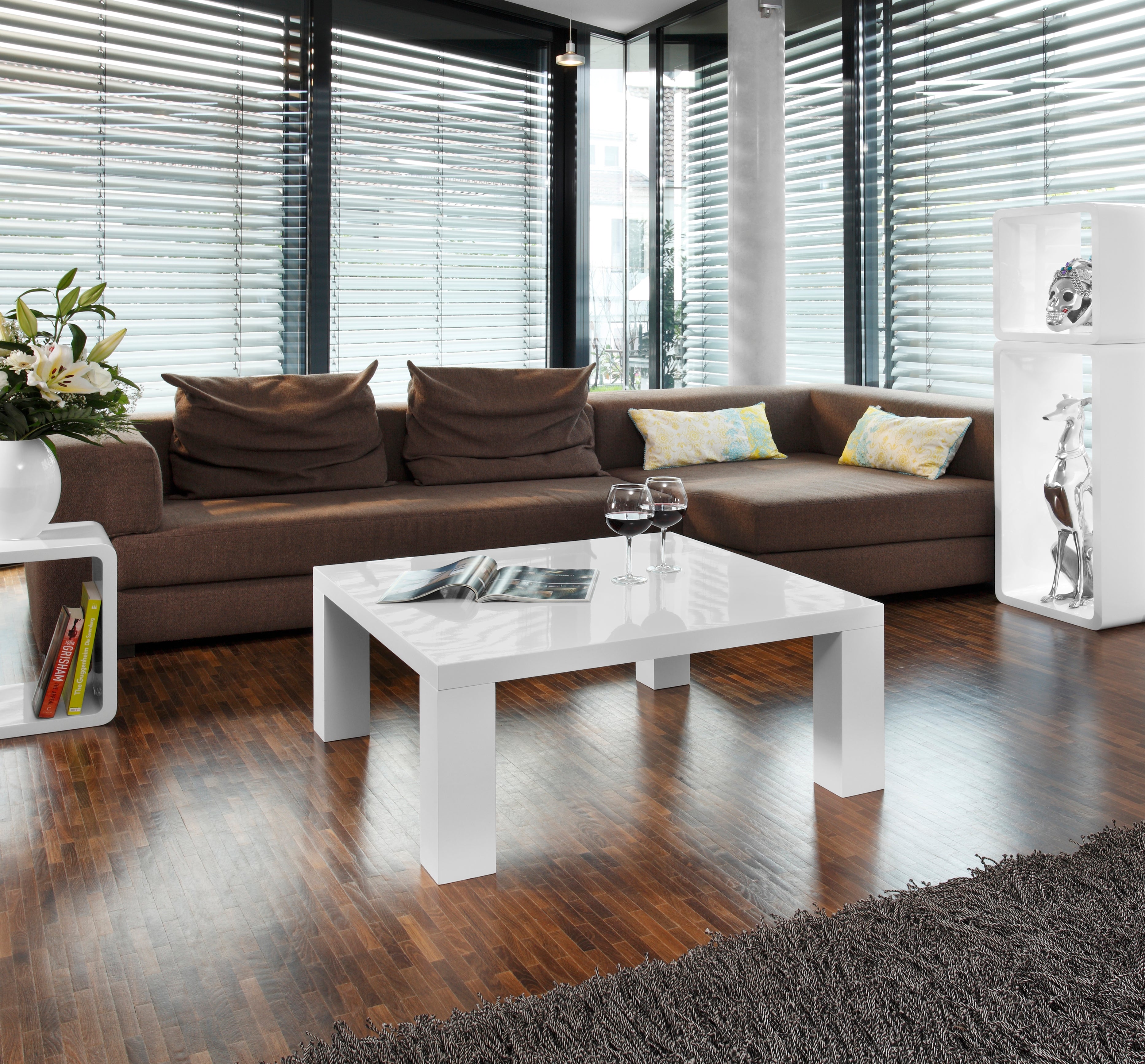 Sales Fever - Couchtisch 90x90x40 cm weiß