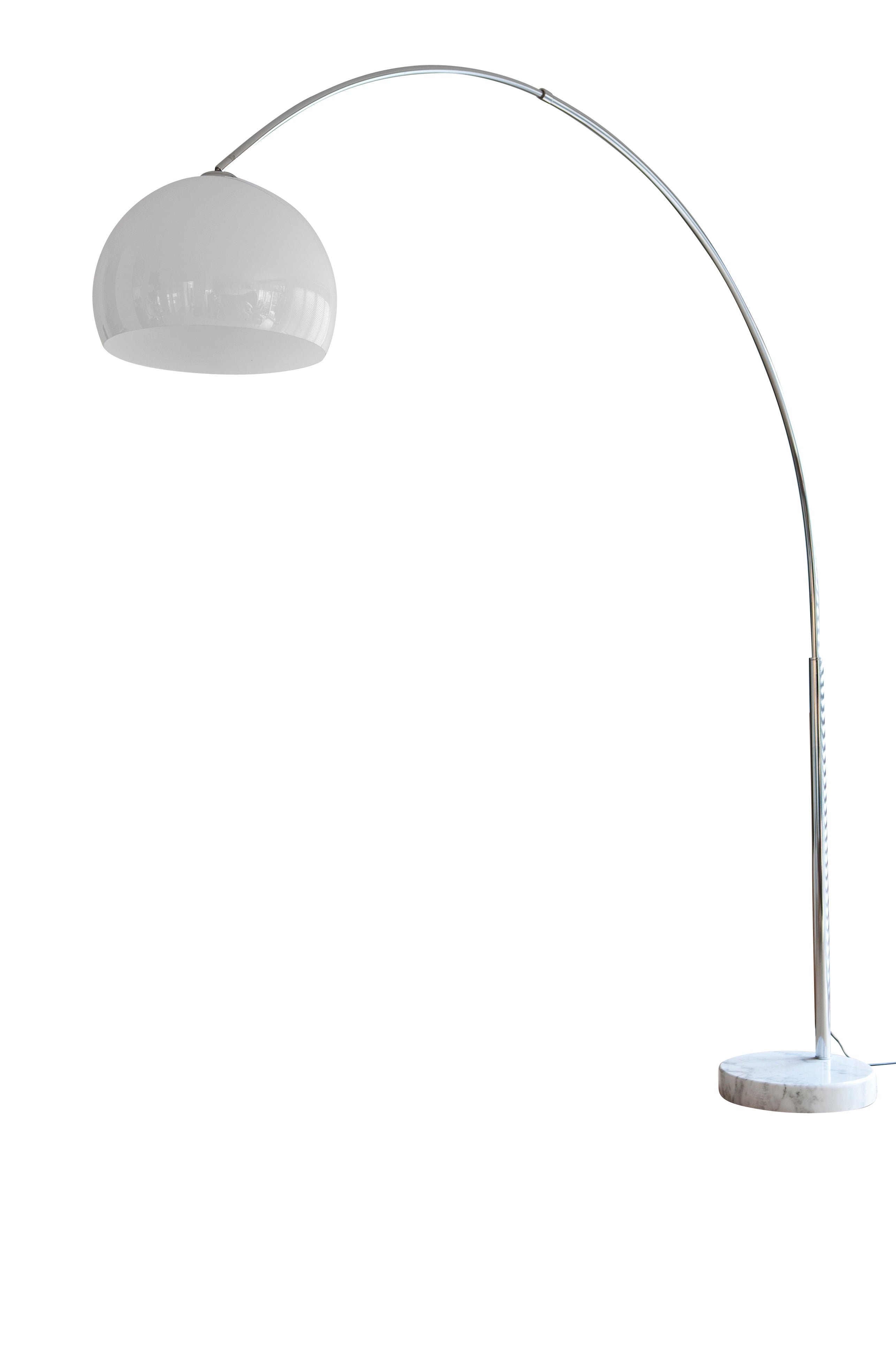 Sales Fever - Bogenlampe 230 cm weiß Kunststoff