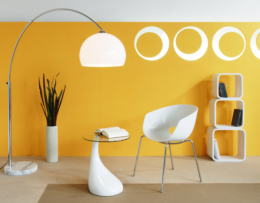 Sales Fever - Bogenlampe 208 cm weiß