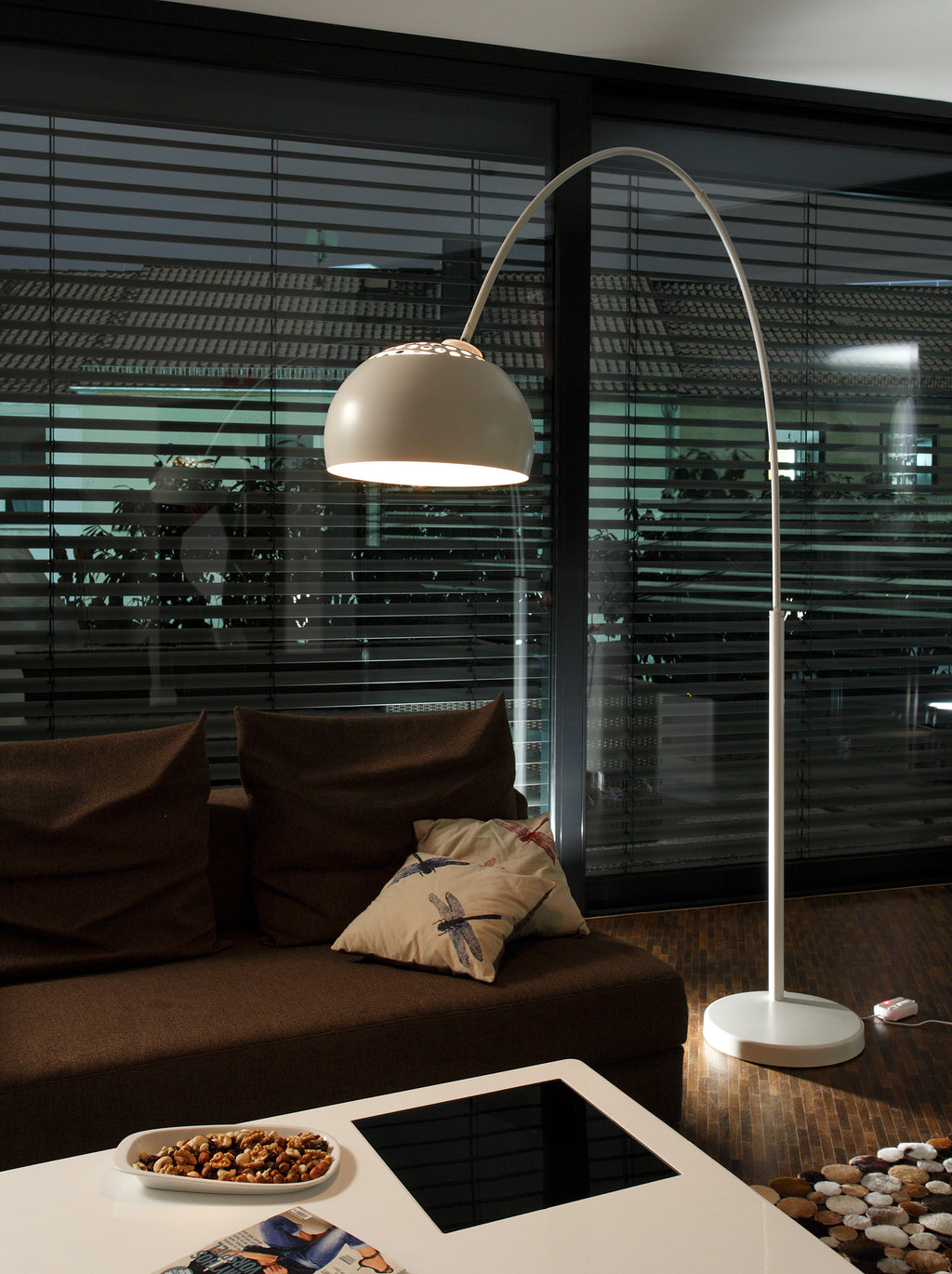 Sales Fever - Bogenlampe 195 cm weiß