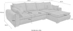 Ecksofa Katja L-Form